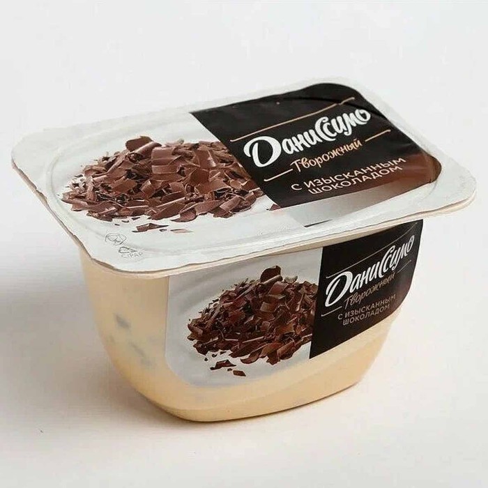 Десерт творожный Даниссимо браво-шоколад 6,7% 130гр пэт