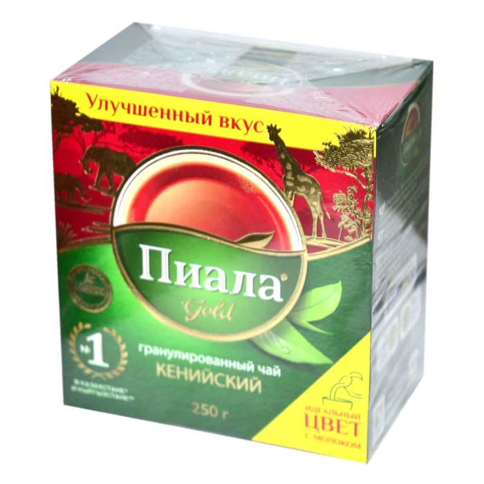 Чай Piala Gold Кения черн гранул 250гр к/у