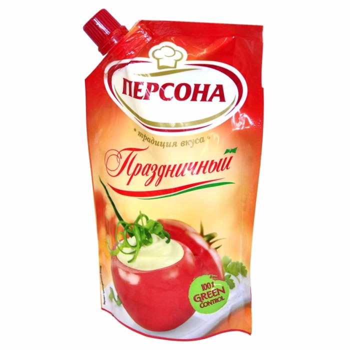 Майонез Персона Праздничный 40% 200мл д/п