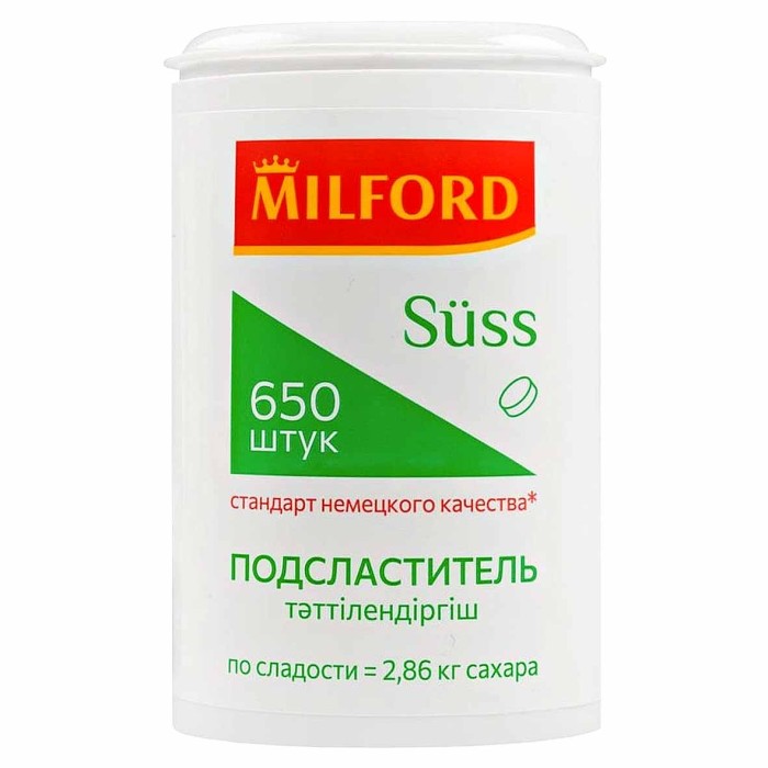 Подсластитель Milford 39гр пэт
