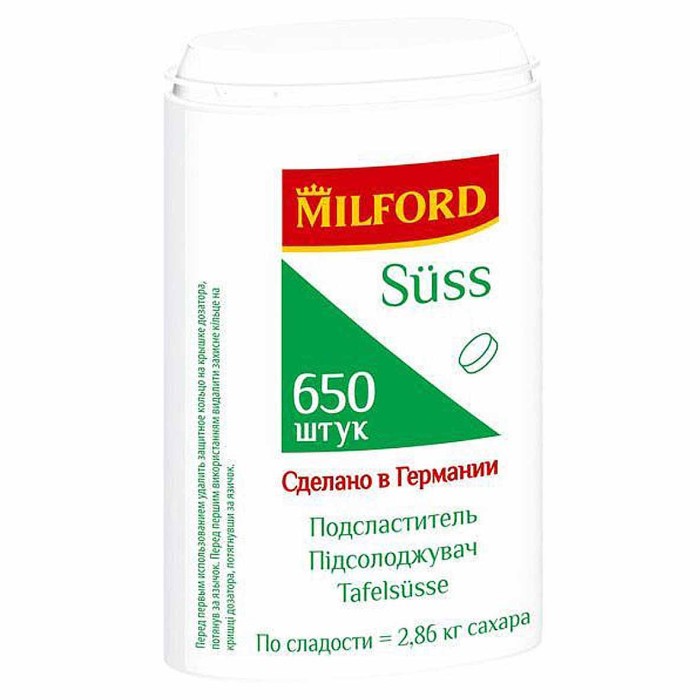 Подсластитель Milford 39гр пэт