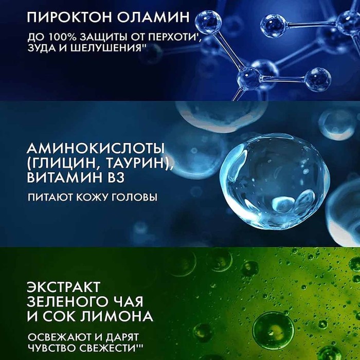 Шампунь для волос Clear Vita Men Энергия свежести 180мл пэт