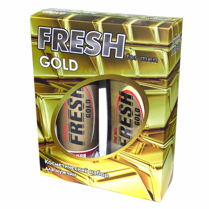 Набор подарочный Fresh Gold Men к/у