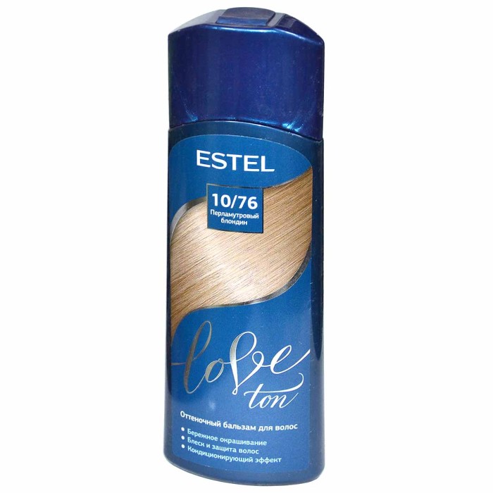 Бальзам оттеночный для волос Estel Love ton Перламутровый блондин 10/76 150мл пэт