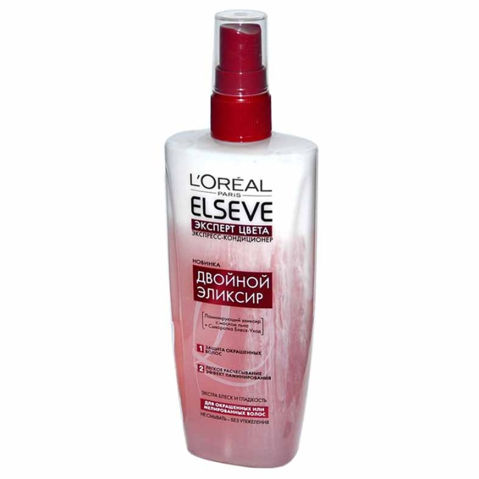 Эликсир для волос Loreal Elseve Эксперт цвета 200мл пэт
