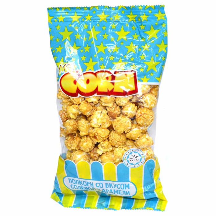 Попкорн Mr.Corn соленая карамель 100гр м/у