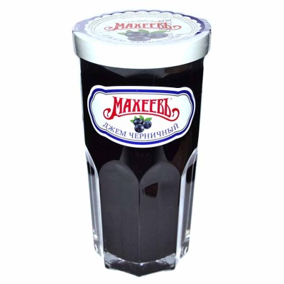Джем Махеевъ Черничный 400гр стакан