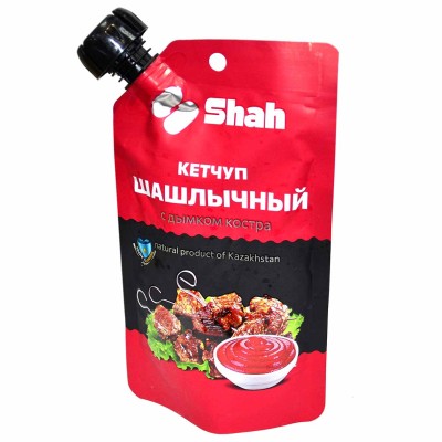 Кетчуп Shah Шашлычный 200гр д/п