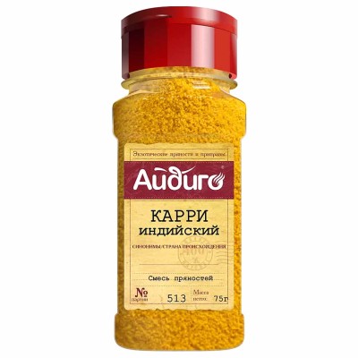 Карри Айдиго 75гр пэт