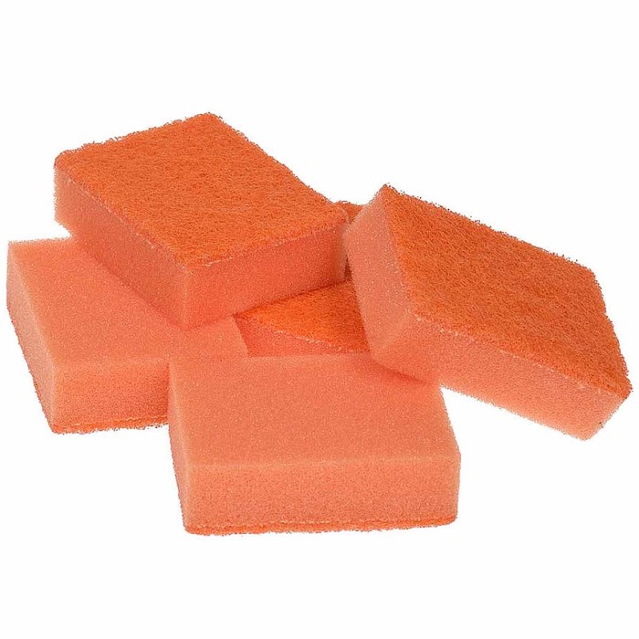 Губки для посуды Tutto оранжевые 5шт м/у арт17785