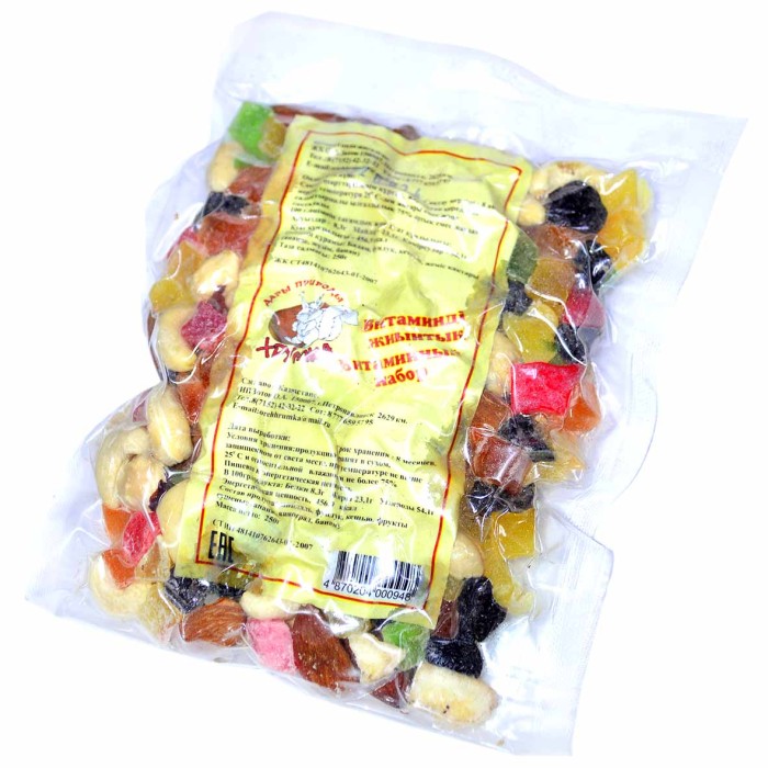 Набор витаминный Хрумка 250гр в/у