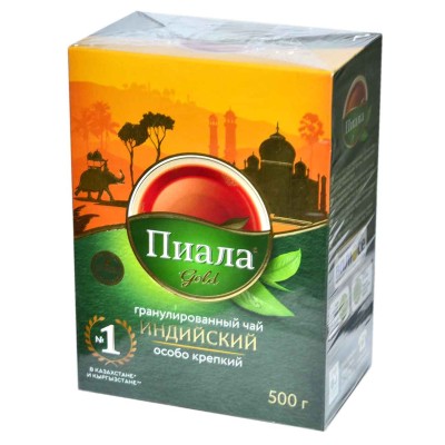 Чай Piala Gold Индия черн гранул 500гр к/у