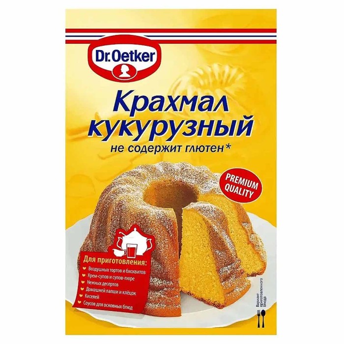 Крахмал Dr.Oetker кукурузный 100гр м/у
