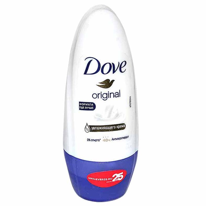 Дезодорант Dove Оригинал 50мл пэт