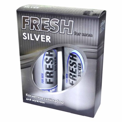 Набор подарочный Fresh Silver Men к/у