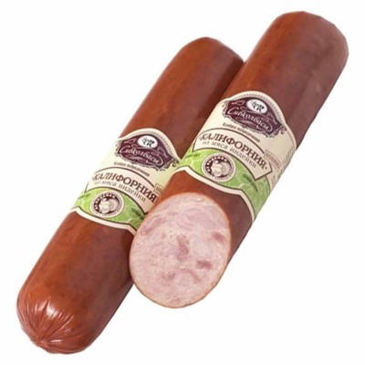 Колбаса п/к Сибирские колбасы Калифорния в/с 500гр в/у