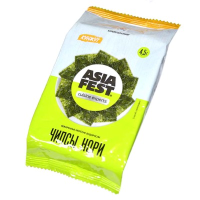 Чипсы нори Asia Fest Кунжут 4,5гр м/у