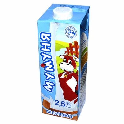 Молоко Мумуня 2,5% 1л т/п