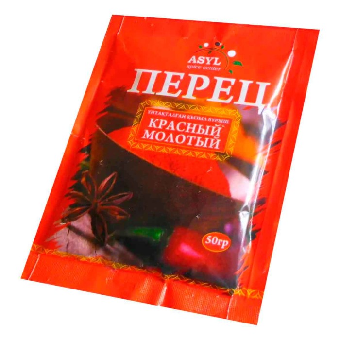 Перец красный Asyl молотый 50гр м/у
