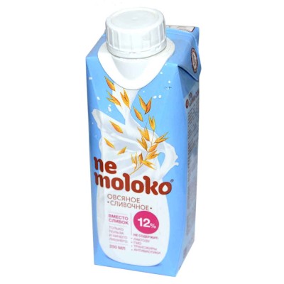 Напиток овсяный Nemoloko сливочный 0,25л т/п