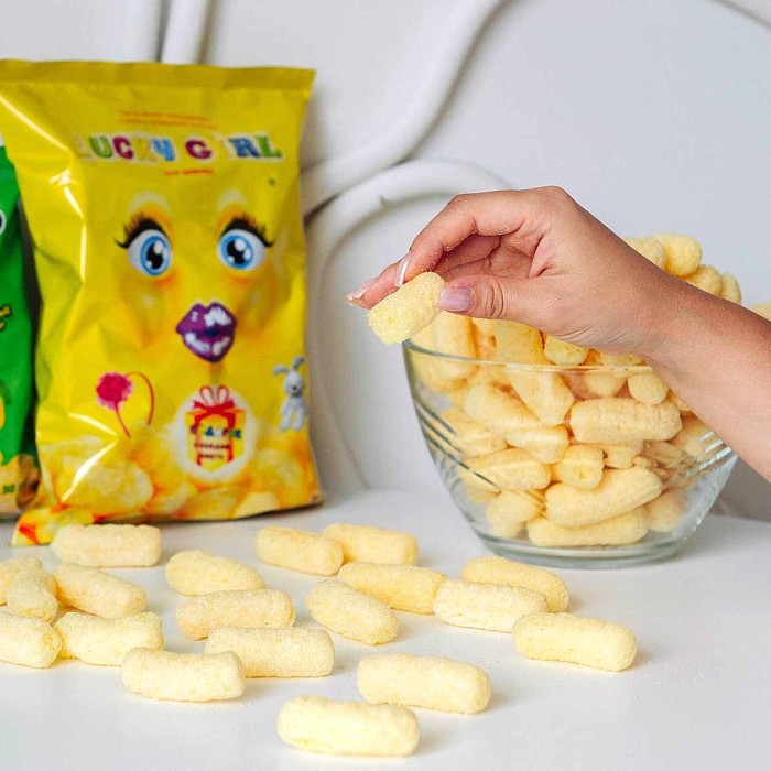 Палочки кукурузные Lucky Girl для девочек 70гр м/у