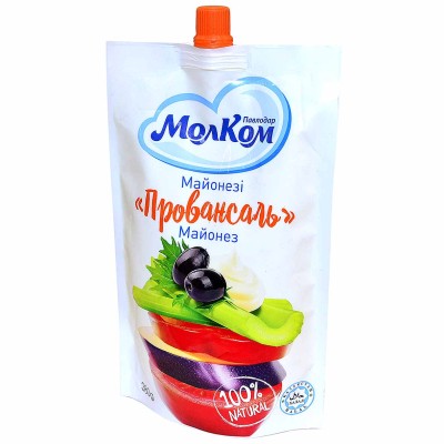 Майонез Молком Провансаль 67% 380мл д/п