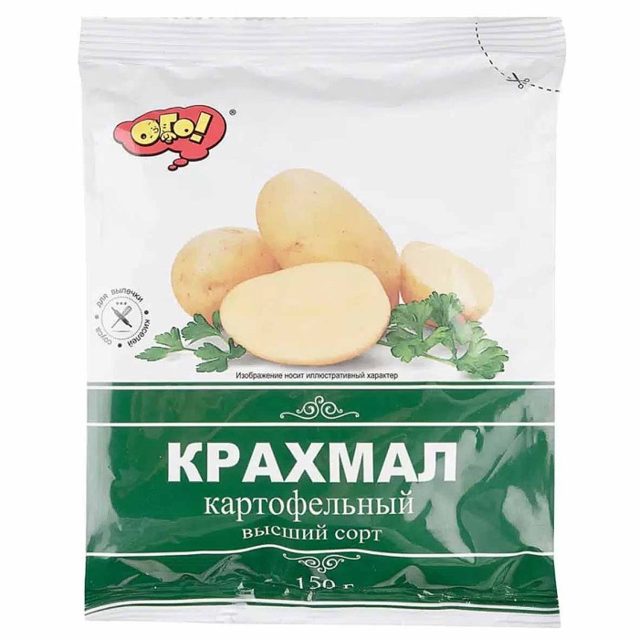 Крахмал Ого! Картофельный в/с 150гр м/у