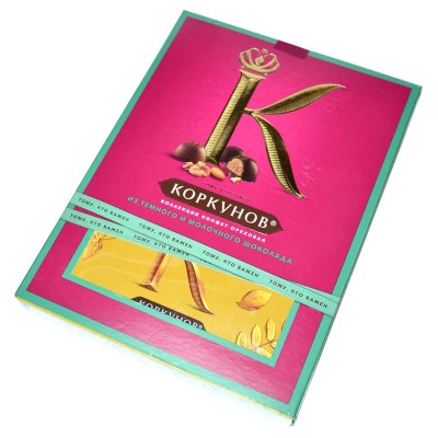 Конфеты Коркунов Ореховая коллекция 110гр к/у