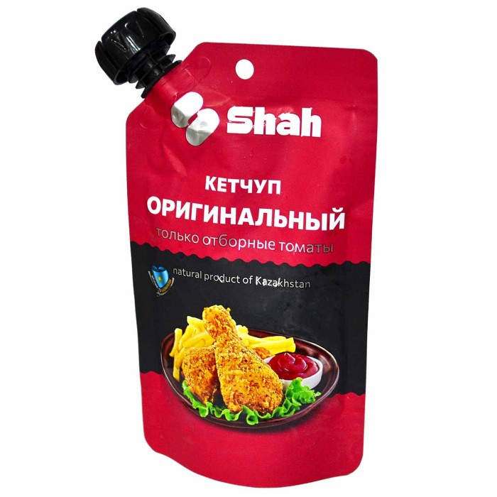 Кетчуп Shah Оригинальный 200гр д/п
