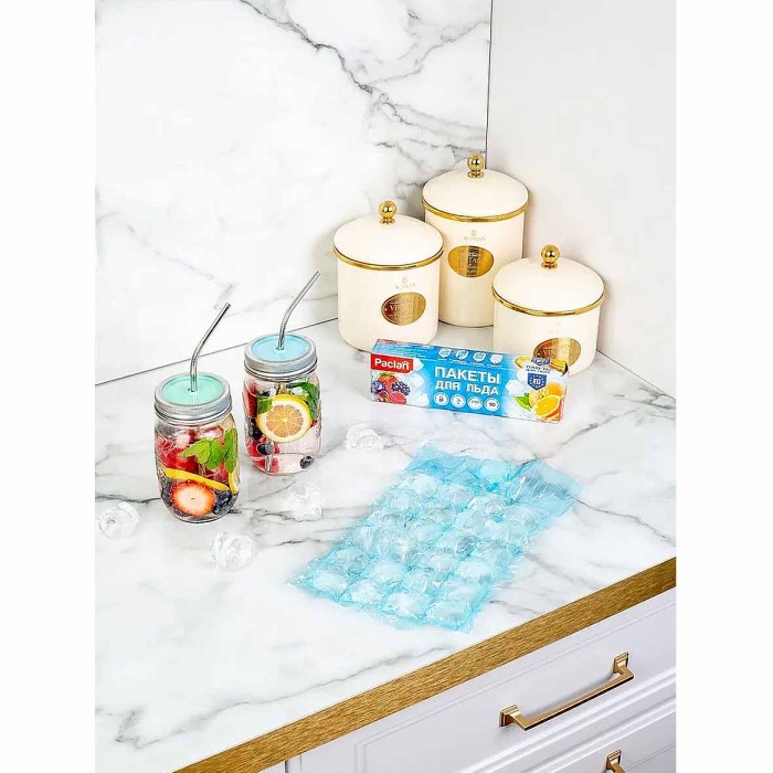 Мешочки Paclan для приготовления ледяных кубиков 10*24шт