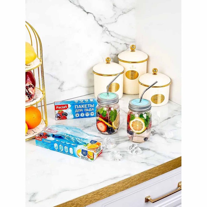 Мешочки Paclan для приготовления ледяных кубиков 10*24шт