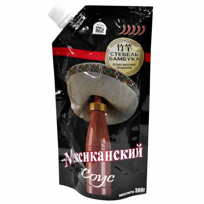 Соус Стебель Бамбука Мексиканский 300гр д/п