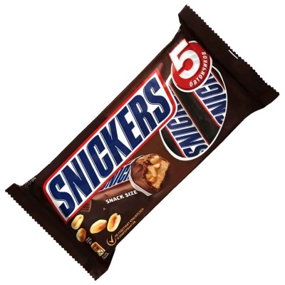 Батончик Snickers мультипак 5*40гр м/у