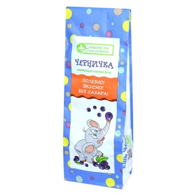 Мармелад Лакомства для здоровья черничка 105гр м/у