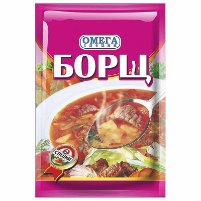 Суп Омега Борщ 50гр м/у