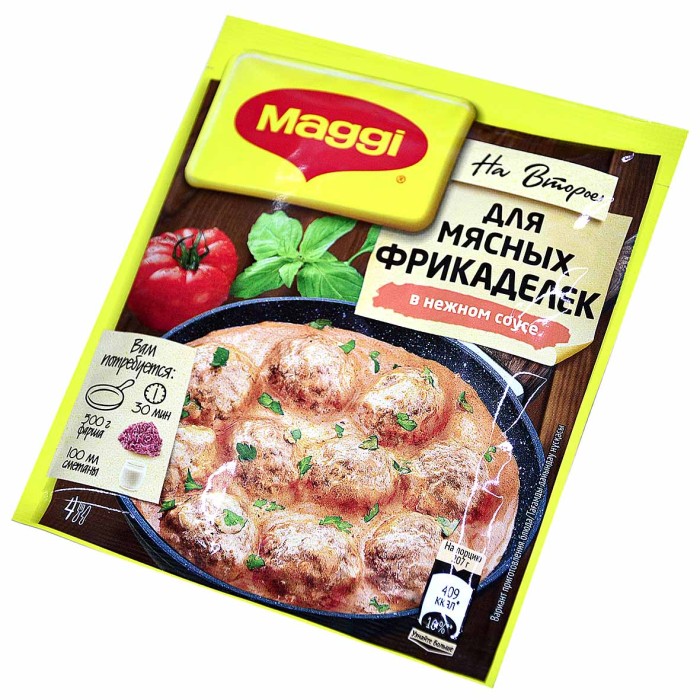 Приправа Maggi на второе мясные фрикадельки в соусе 26гр м/у