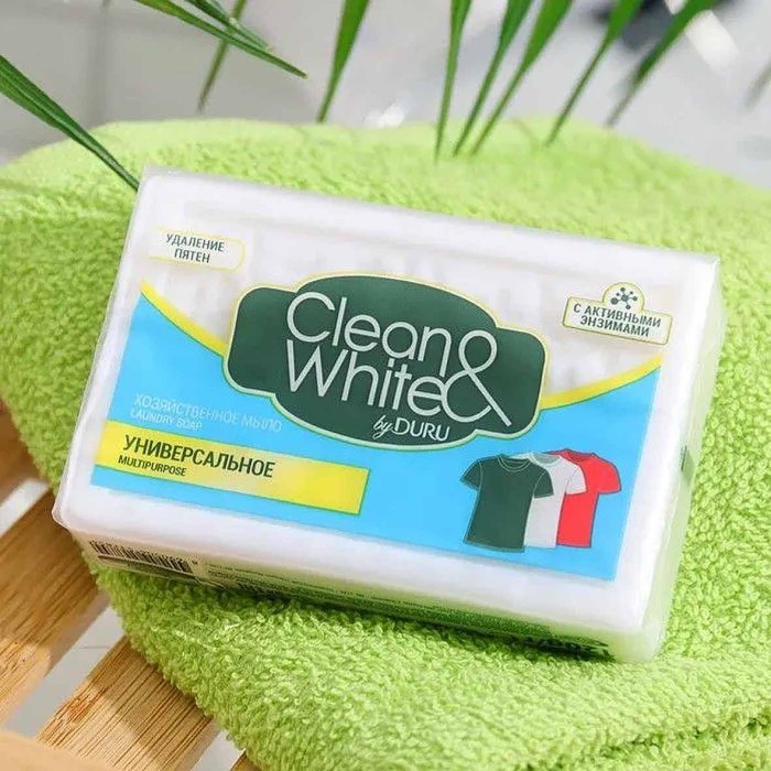 Мыло Duru Clean white хозяйственное универсальное 120гр м/у