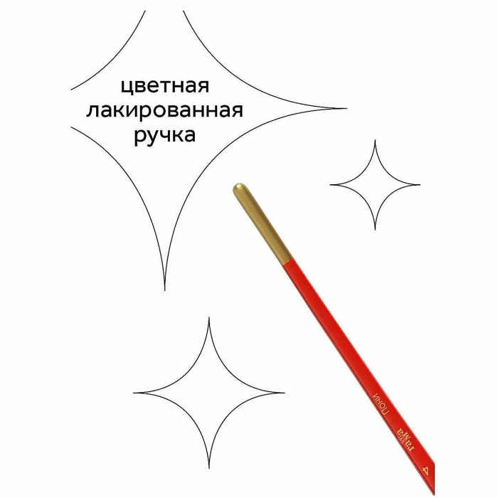 Набор кистей Гамма пони 5шт арт230818