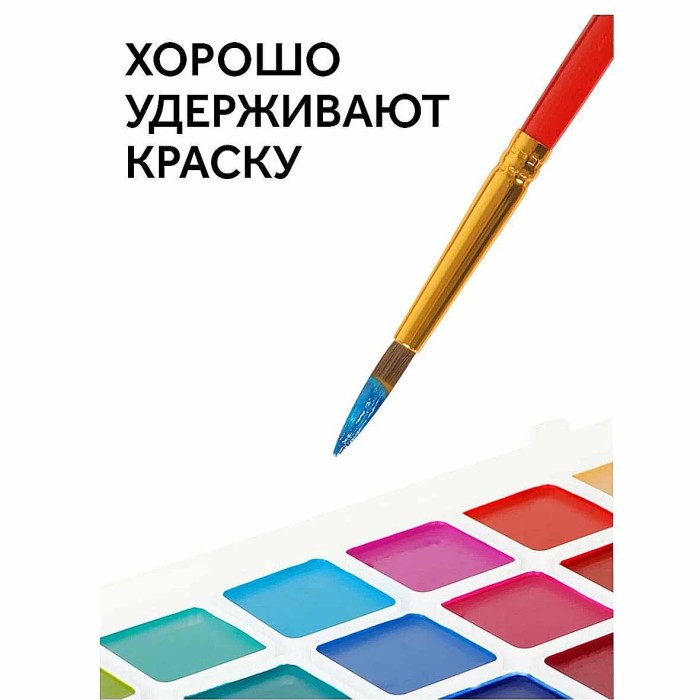 Набор кистей Гамма пони 5шт арт230818