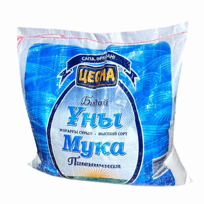 Мука Цесна пшеничная в/с 5кг м/у