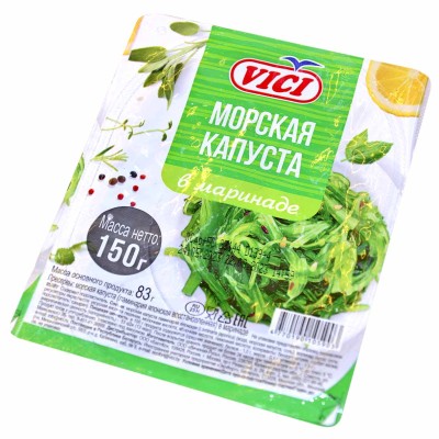 Капуста морская Vici в маринаде 150гр м/у