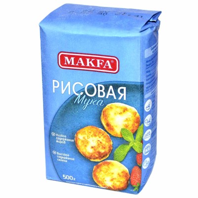 Мука Makfa рисовая 500гр м/у