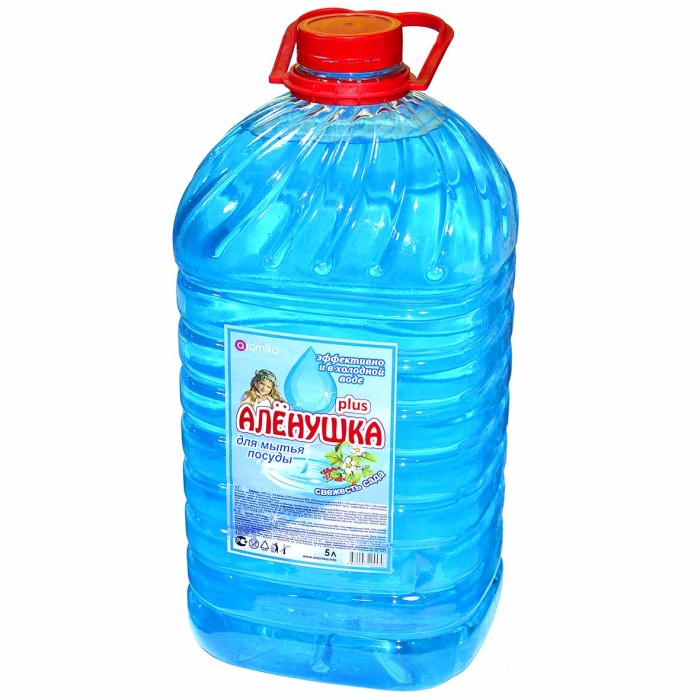 Средство для мытья посуды Аленушка 5л пэт