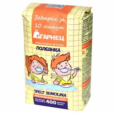 Мука Гарнец полбянка 400гр м/у