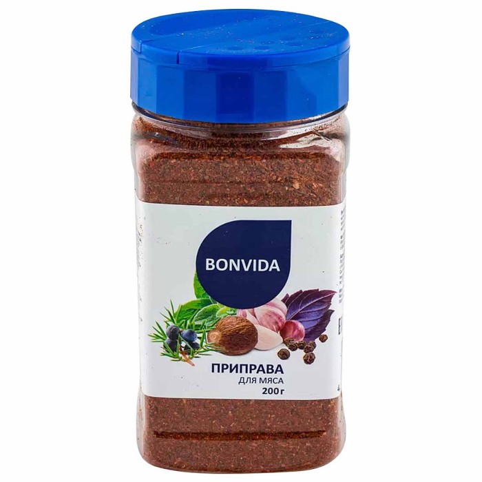 Приправа Bonvida для мяса 180гр пэт