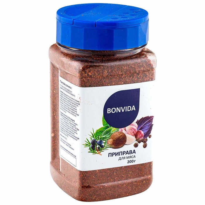 Приправа Bonvida для мяса 180гр пэт