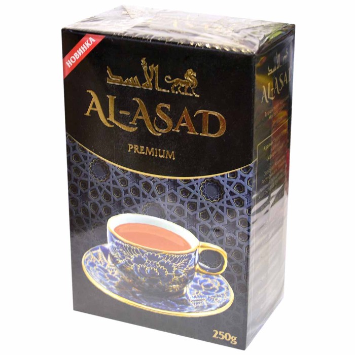 Чай Al-Asad черный гранул 250гр к/у