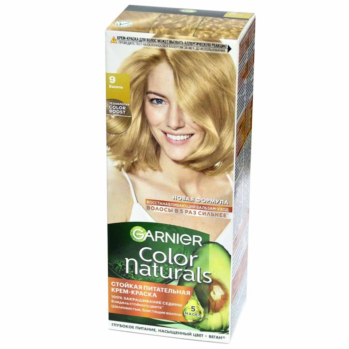 Краска для волос Garnier Color Naturals 9 Ваниль к/у