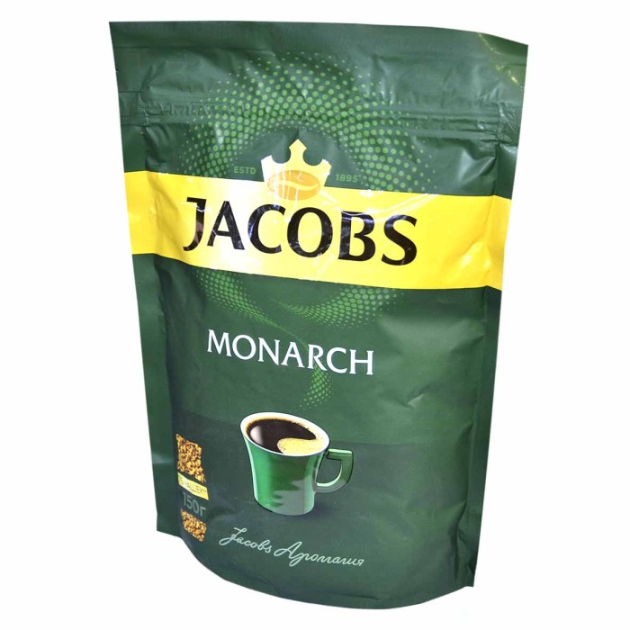 Кофе Jacobs Monarch сублим раст 150гр м/у