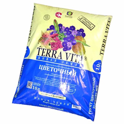 Земля Terra Vita Цветочная 10л м/у